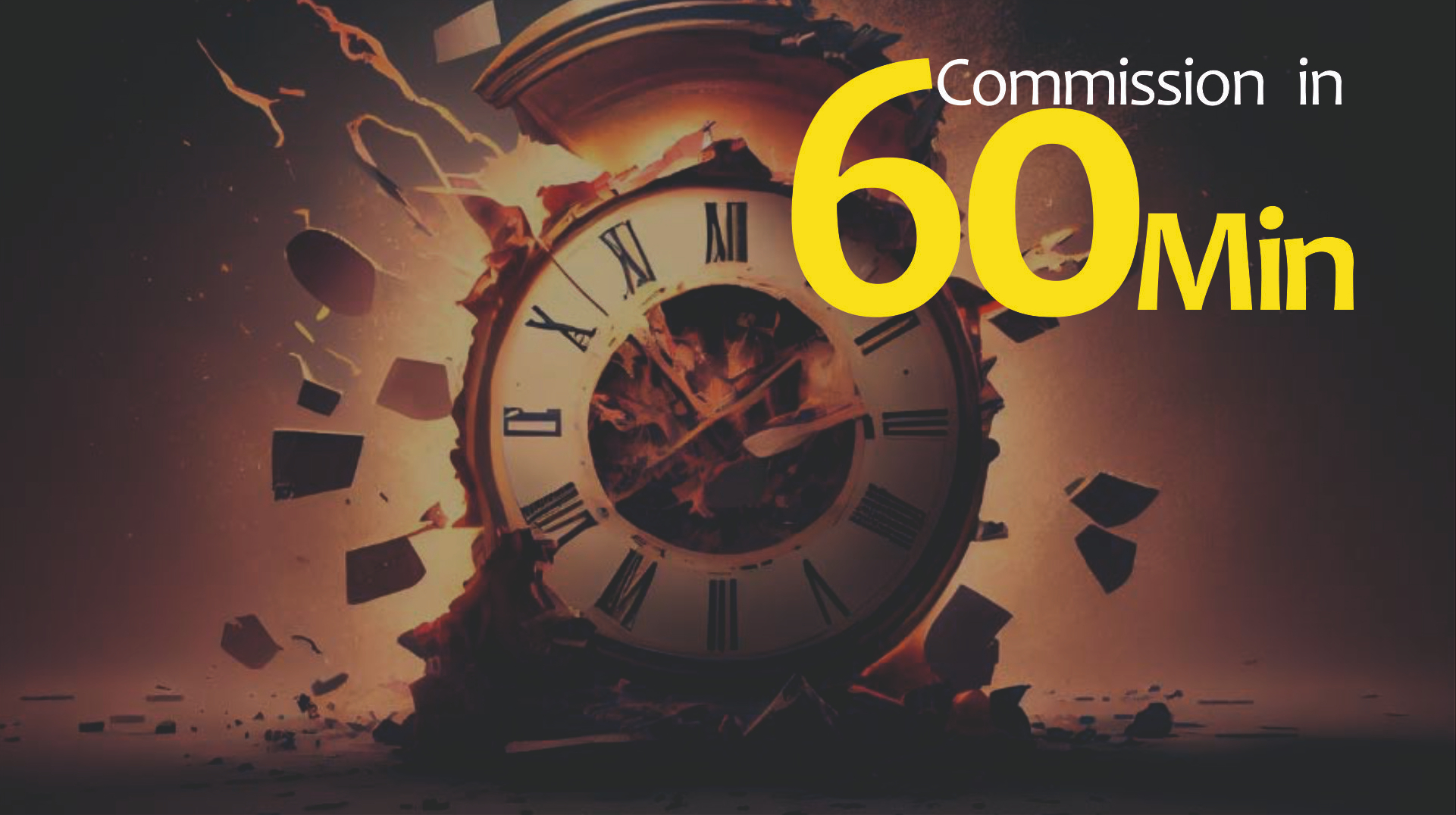 Commission in 60 Min.*