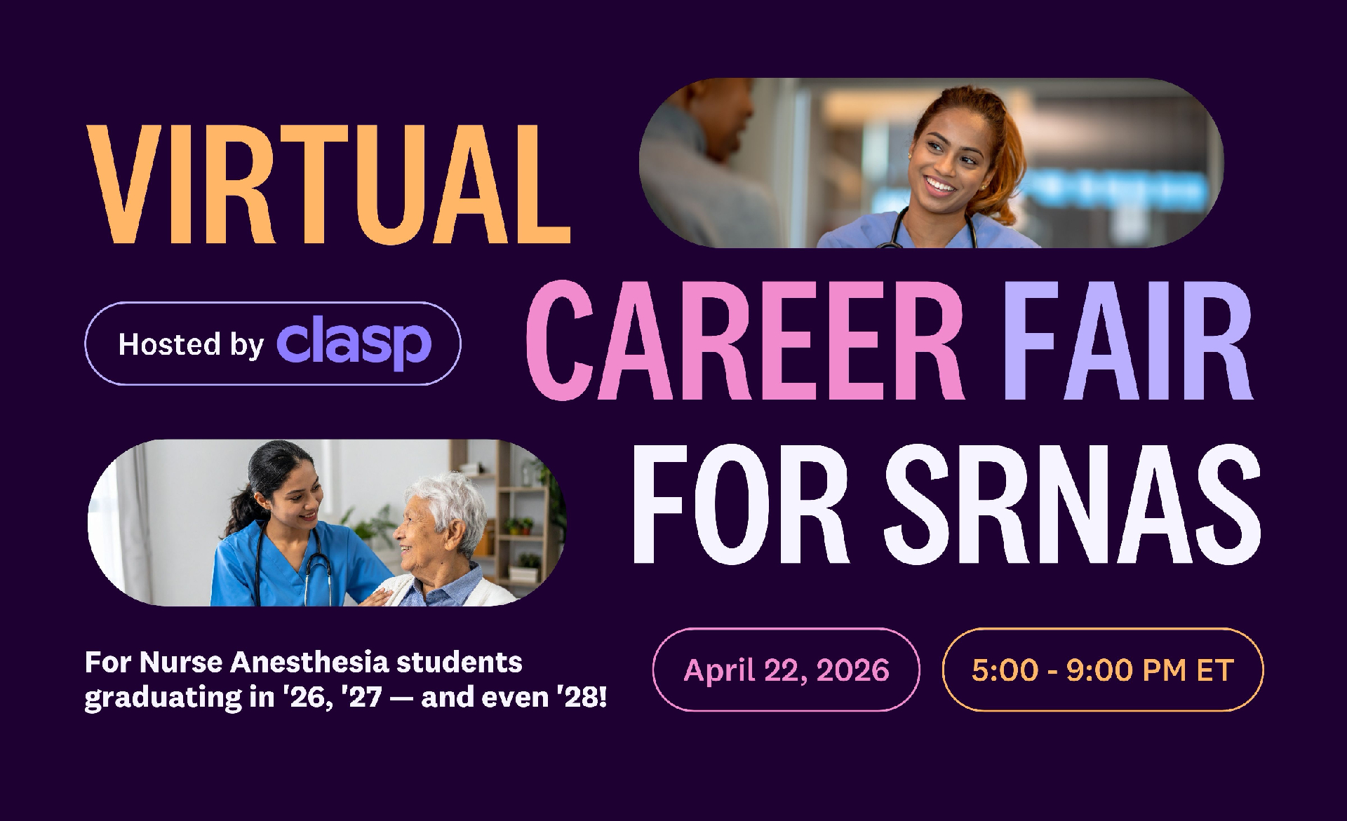 Virtual Career Fair for SRNAs