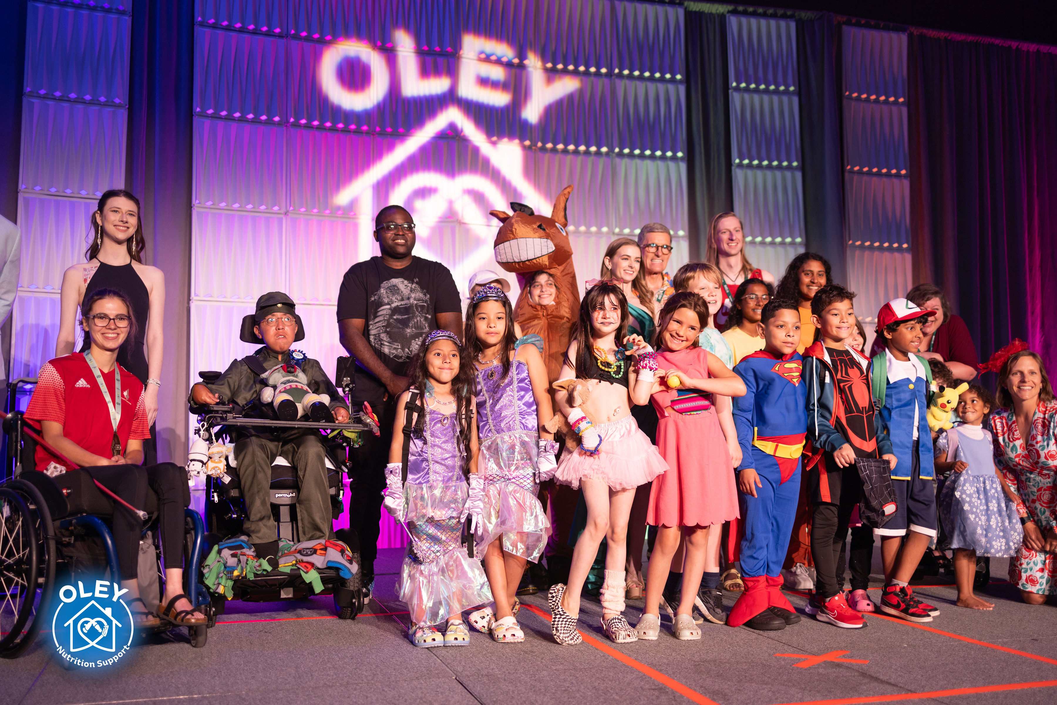 Group photo from the Wear Your Pump fashion show